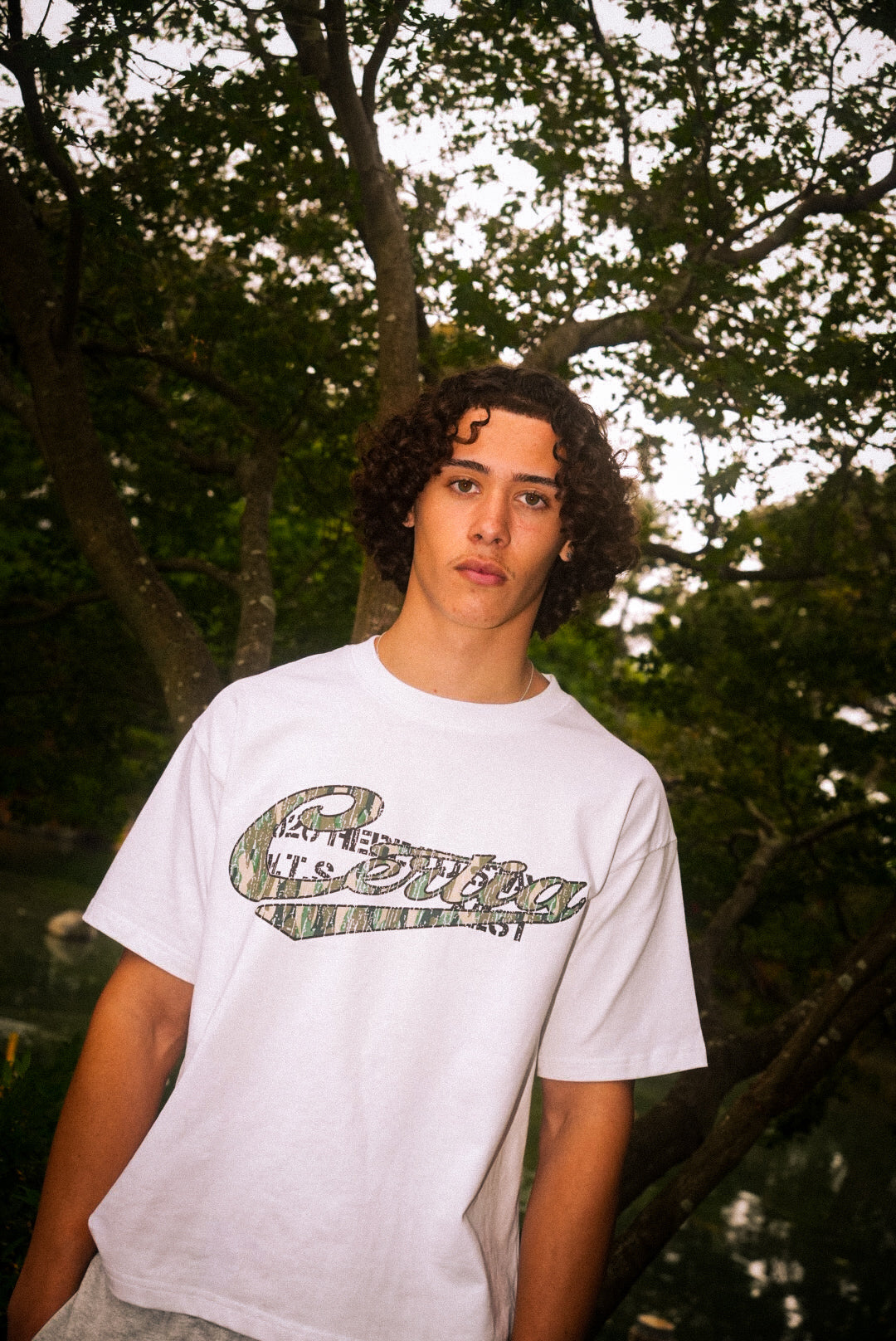 OT. CAMO TEE [WHITE]