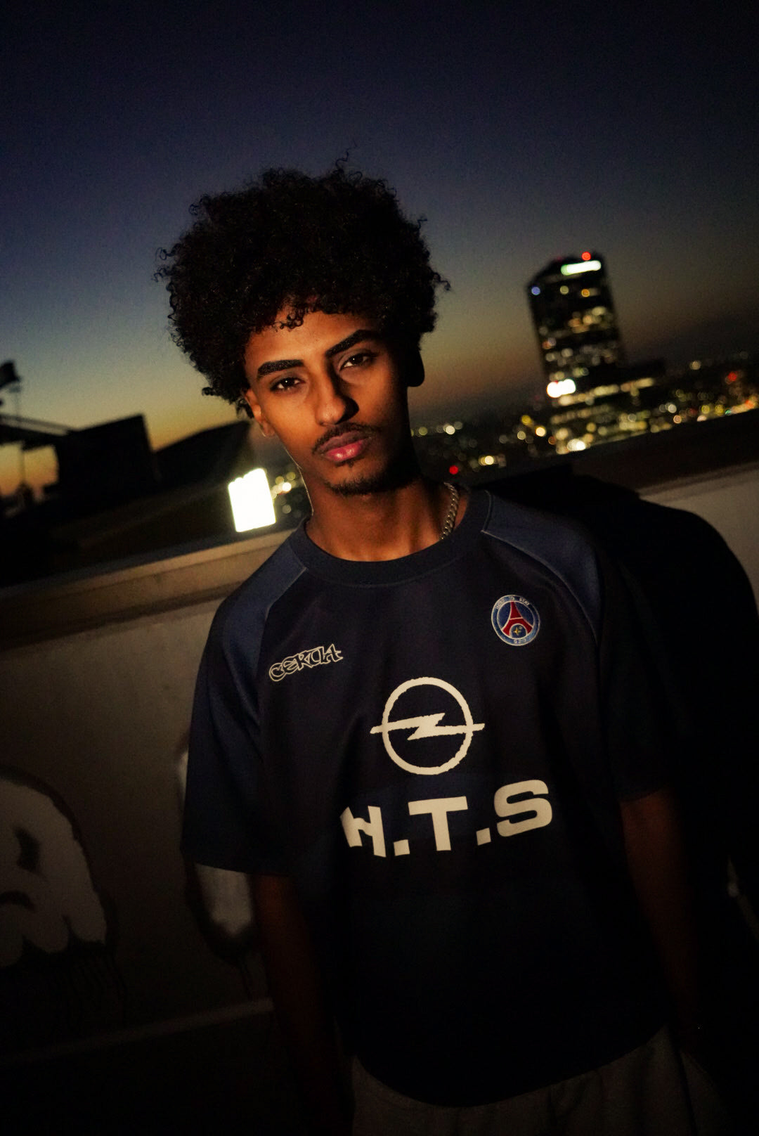 ICI POUR RESTER JERSEY [NAVY BLUE]