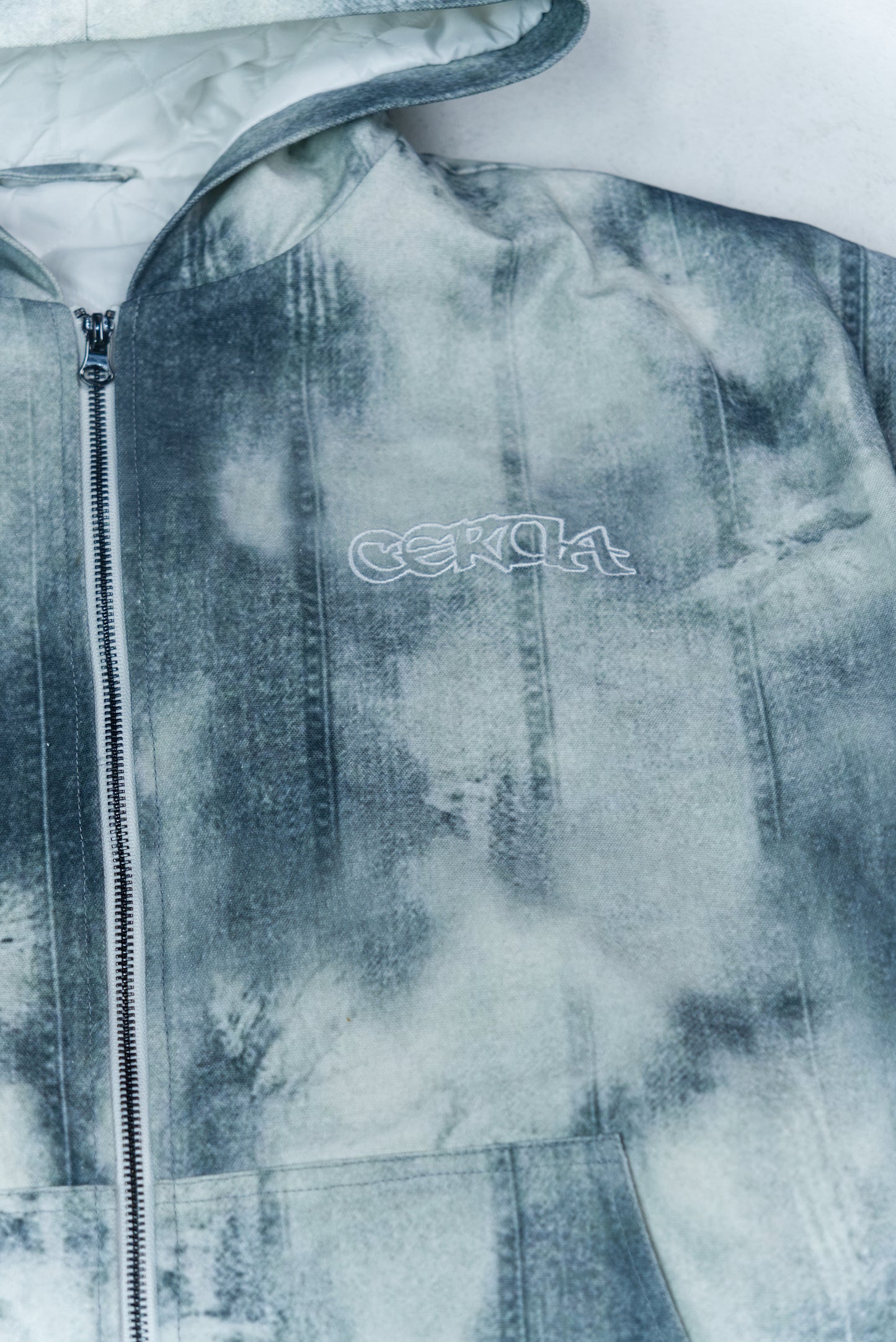 SKY WORKWEAR JACKET [BLUE/WHITE]