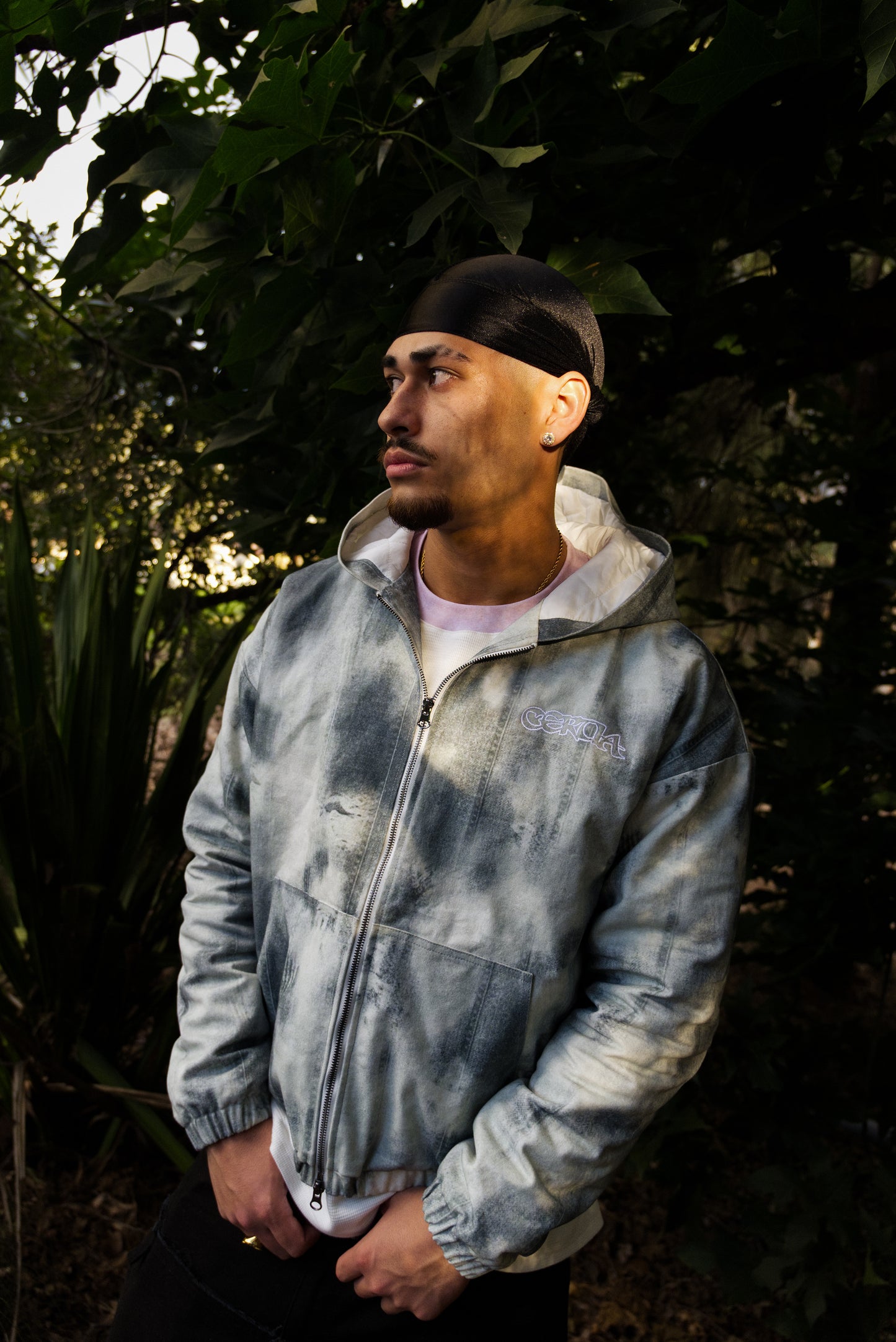 SKY WORKWEAR JACKET [BLUE/WHITE]
