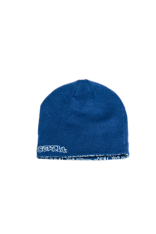 REVERSIBLE BEANIE [NAVY]
