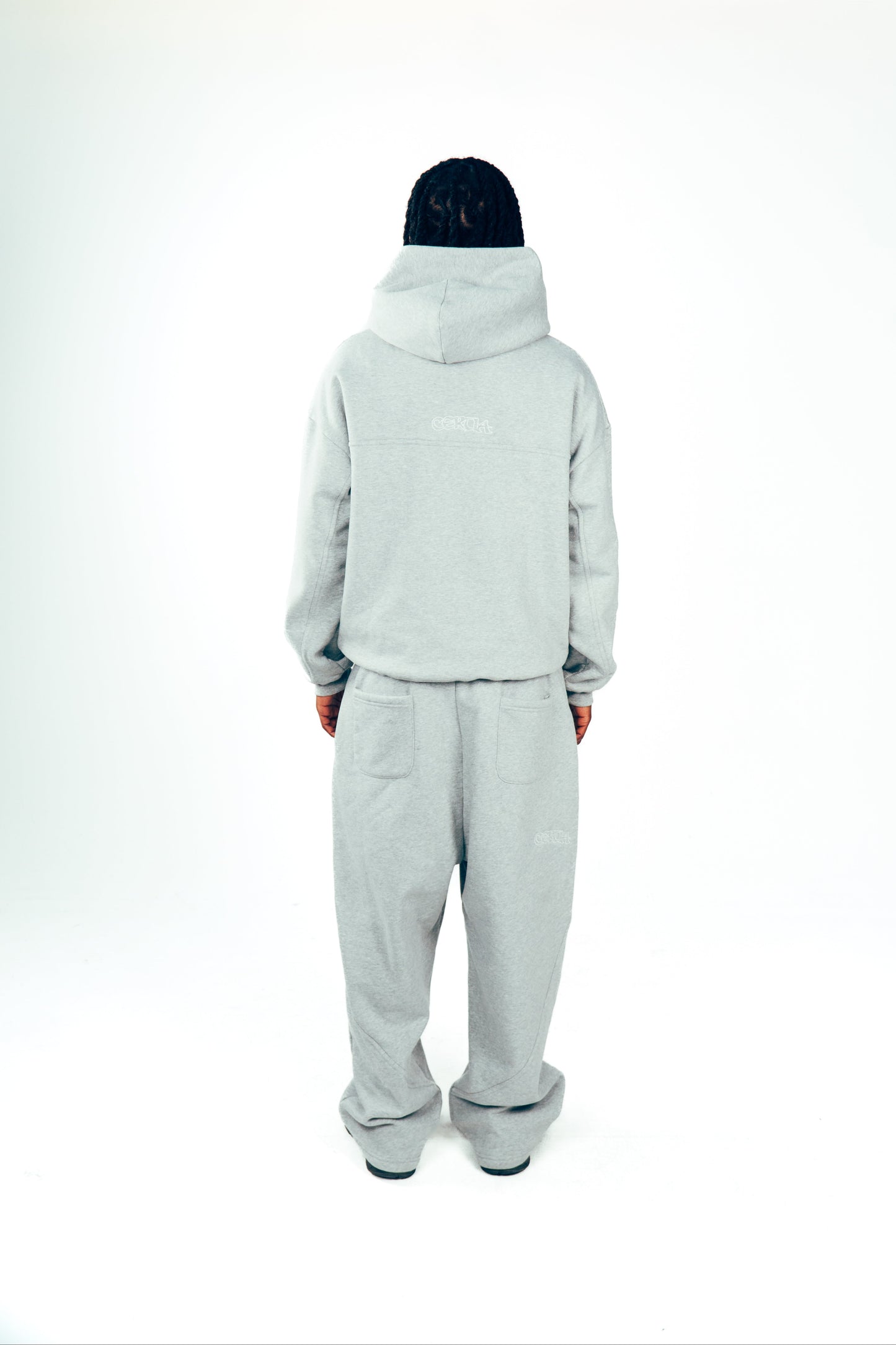 HWGT. HOODIE [HEATHER GREY]