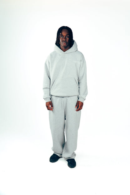 HWGT. HOODIE [HEATHER GREY]